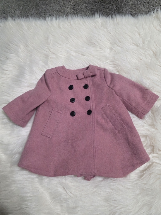 Edgehill Collection Other - Edgehill Collection Mauve Pink Double-Breasted Pea Coat for Girls